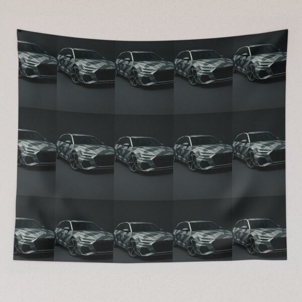 Item preview, Stealth Performance Wagon In Modern Minimalist Studio Automotive Portrait designed and sold by RevUpDesign.
