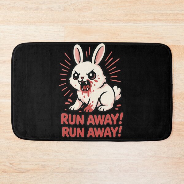 Item preview, Run away! - Killer Rabbit designed and sold by Random-Reality.