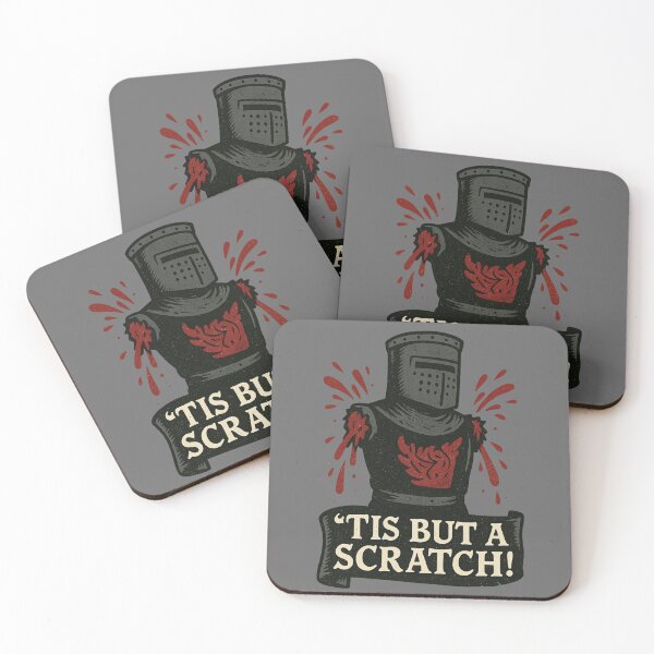 Item preview, Black Knight - It's just a scratch! designed and sold by Random-Reality.