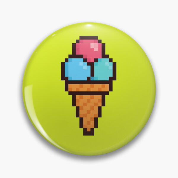 Artikelvorschau, Kopie der Pixel-Eistüte entworfen und verkauft von SnappyPineapple.