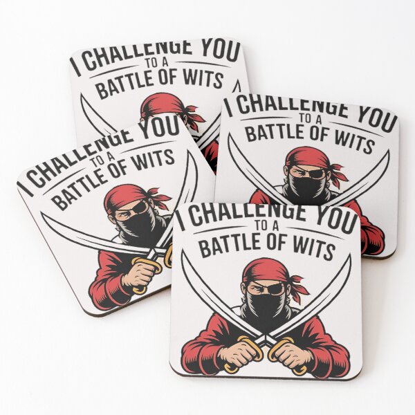 Item preview, I Would Challenge You To A Battle Of Wits designed and sold by universe-hold ⭐⭐⭐⭐⭐.