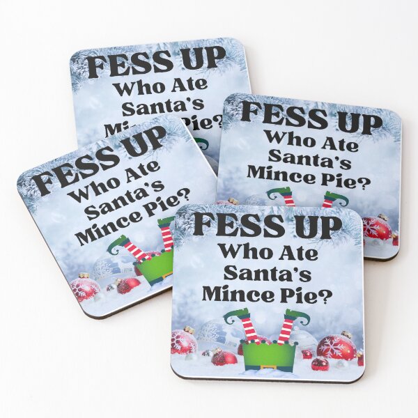 Item preview, FESS UP - Who Ate Santa's Mince Pie? designed and sold by MPC-Mince-Pies.