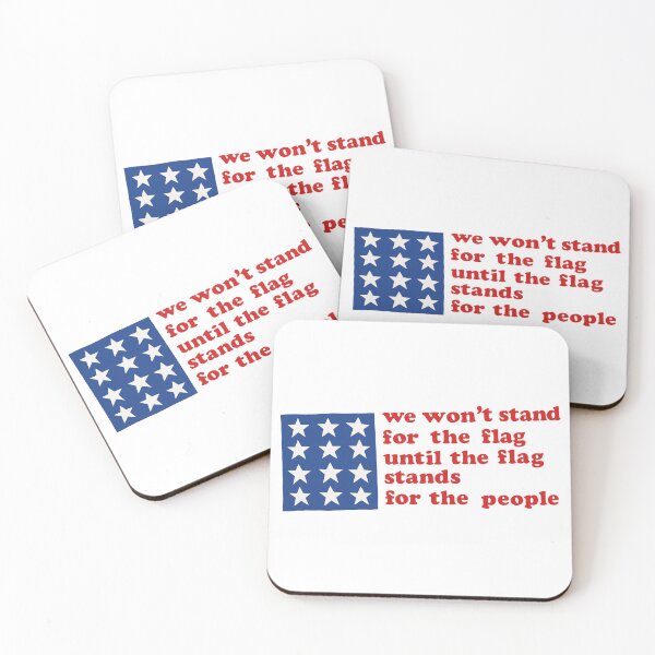Item preview, We Won't Stand For the Flag designed and sold by ToyoTees.