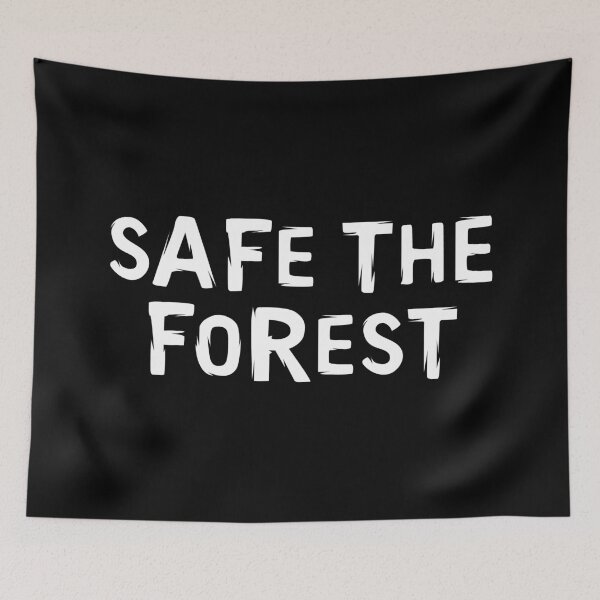 Item preview, safe the forest - forest and tree protection symbol designed and sold by AndreMi.