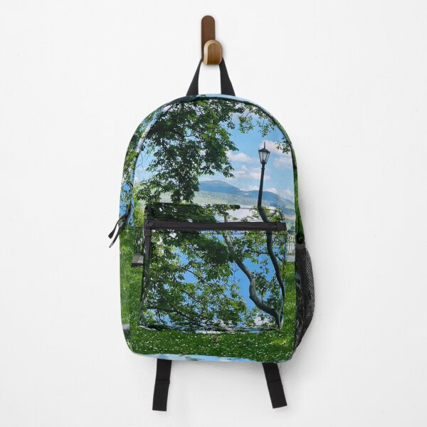 Item preview, Peaceful Garden View - Nature and Trees in Navarra, Spain designed and sold by PicturesqueMind.
