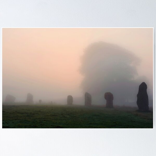 Item preview, Misty Morning Sunrise at Avebury designed and sold by Richard Allen.