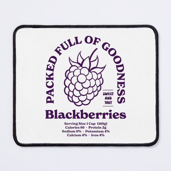 Item preview, Blackberries, Fruit Nutritional Facts designed and sold by PaulSDesign.