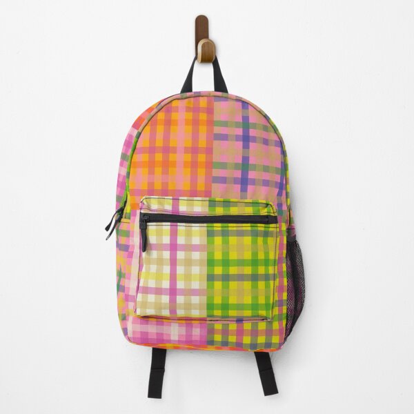 Item preview, Colorful Eclectic Gingham Patchwork Plaid Pattern designed and sold by kierkegaard.