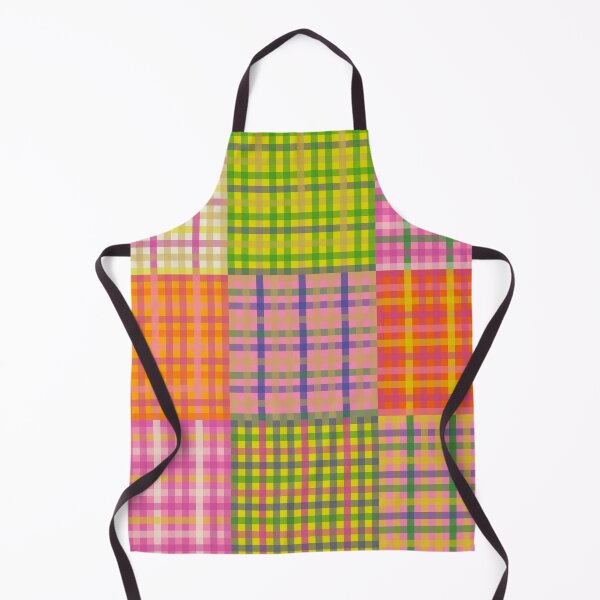 Item preview, Colorful Eclectic Gingham Patchwork Plaid Pattern designed and sold by kierkegaard.