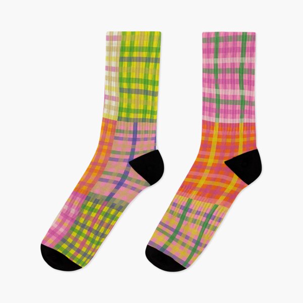 Item preview, Colorful Eclectic Gingham Patchwork Plaid Pattern designed and sold by kierkegaard.