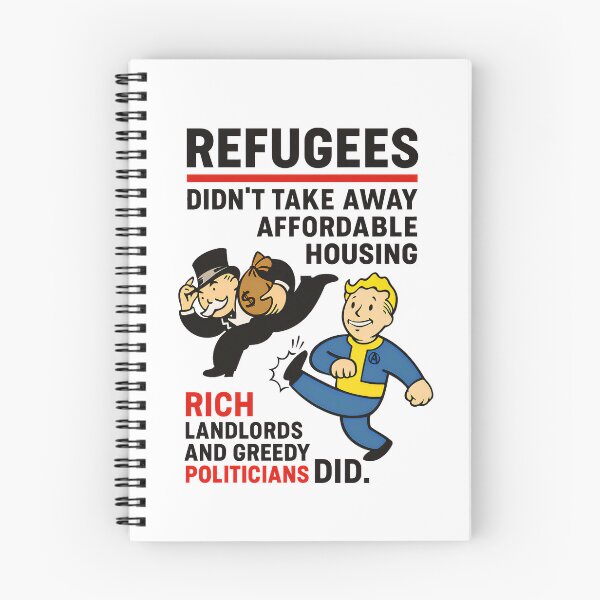 Item preview, Refugees Didn't Take Away Affordable Housing designed and sold by ToyoTees.