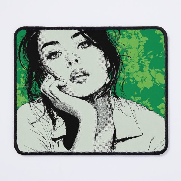 Item preview, Green Calm and Floral Contrast designed and sold by daila70.