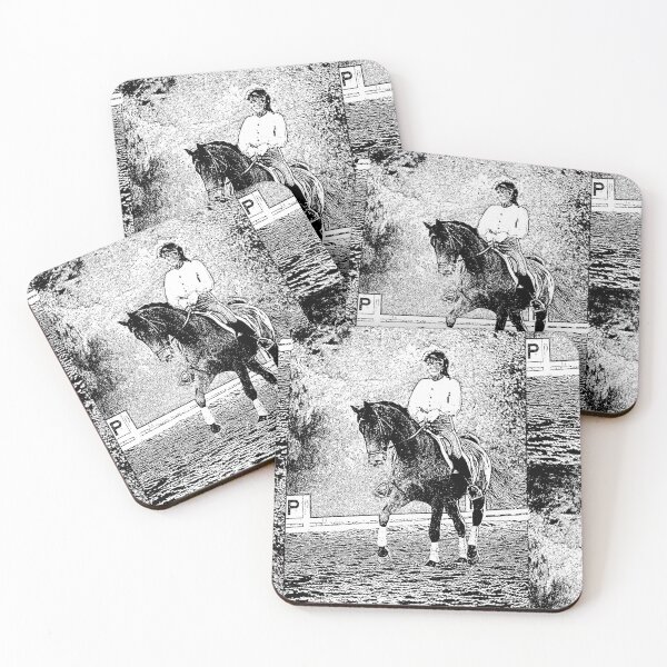 Item preview, C2025 STEVE YELLOWBEAR  DRESSAGE IN BLACK AND WHITE designed and sold by SteveYellowbear.
