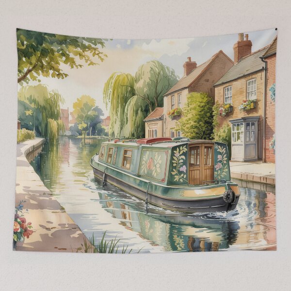 Item preview, Canal Serenity designed and sold by Angry Swan Designs.