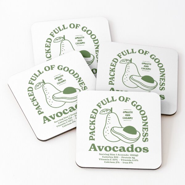 Item preview, Avocados, Fruit Nutritional Facts designed and sold by PaulSDesign.