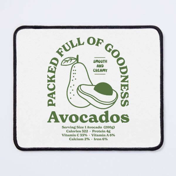 Item preview, Avocados, Fruit Nutritional Facts designed and sold by PaulSDesign.