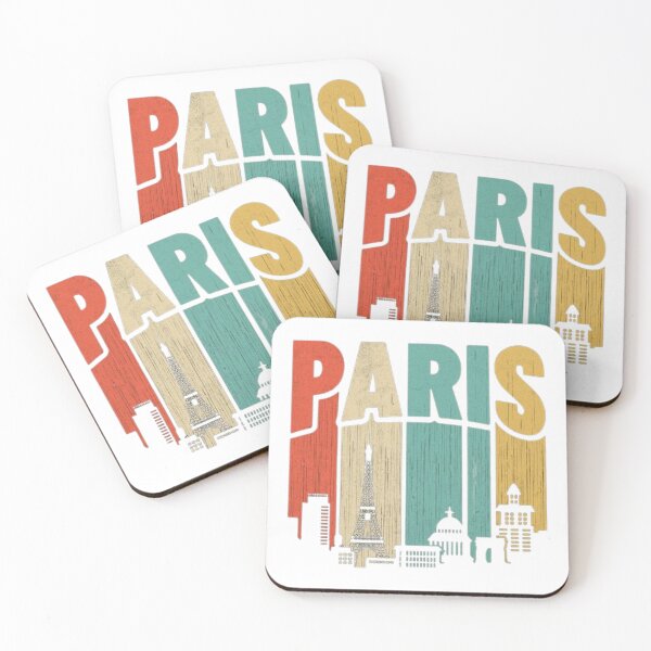 Artikelvorschau, Skyline von Paris entworfen und verkauft von The Art Vibe.