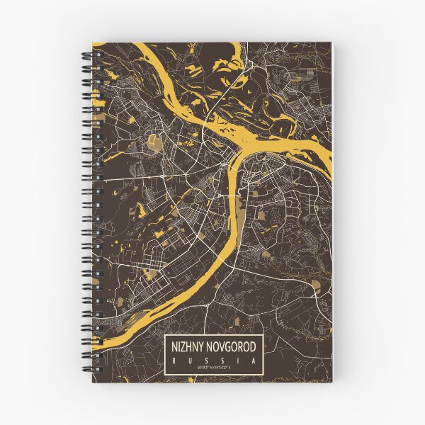 Item preview, Nizhny Novgorod City Map of Russia  - Pastel designed and sold by deMAP.