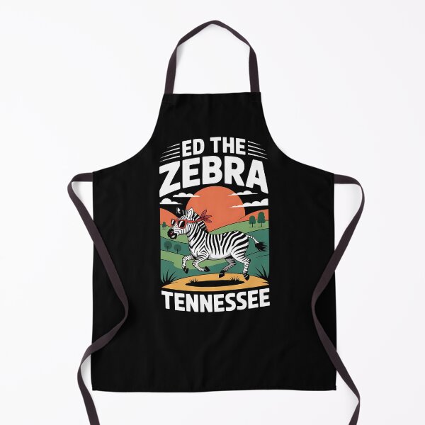 Item preview, Ed The Zebra Tennessee - A fun gift for people with a sense of humor who love animals, retro style, and original t-shirts – especially with a zebra as the star. designed and sold by ZyziowskyArt.