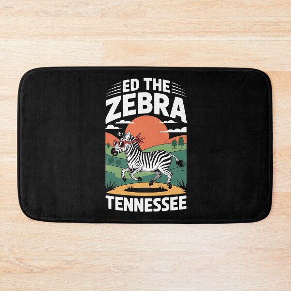 Item preview, Ed The Zebra Tennessee - A fun gift for people with a sense of humor who love animals, retro style, and original t-shirts – especially with a zebra as the star. designed and sold by ZyziowskyArt.