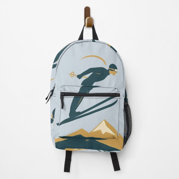 Item preview, Retro Ski Jumper – Vintage Alpine Winter Sports Design designed and sold by Shoot-The-Moon.