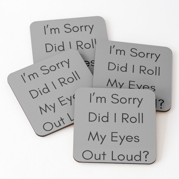 Item preview, Did I Roll My Eyes Out Loud Funny Design designed and sold by thecrackedmoon.