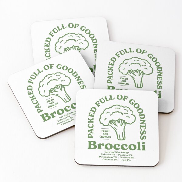 Item preview, Broccoli, Fruit Nutritional Facts designed and sold by PaulSDesign.