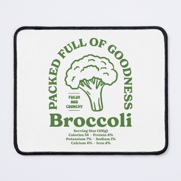 Item preview, Broccoli, Fruit Nutritional Facts designed and sold by PaulSDesign.