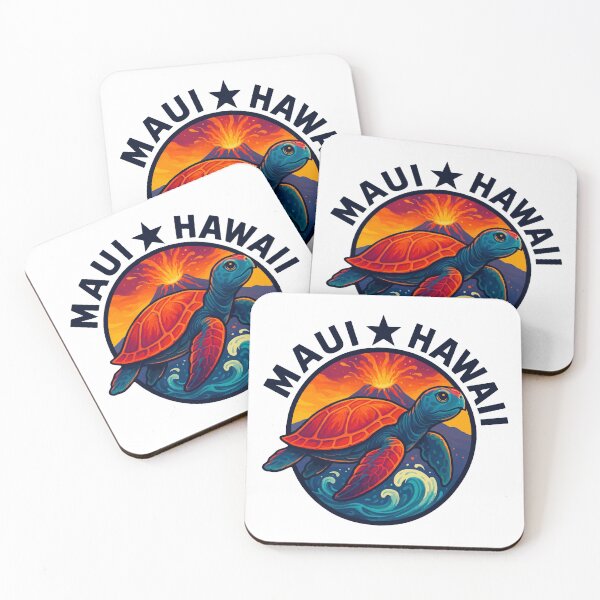 Item preview, Maui - Hawaii (with Black Lettering) designed and sold by VelvetRoom.