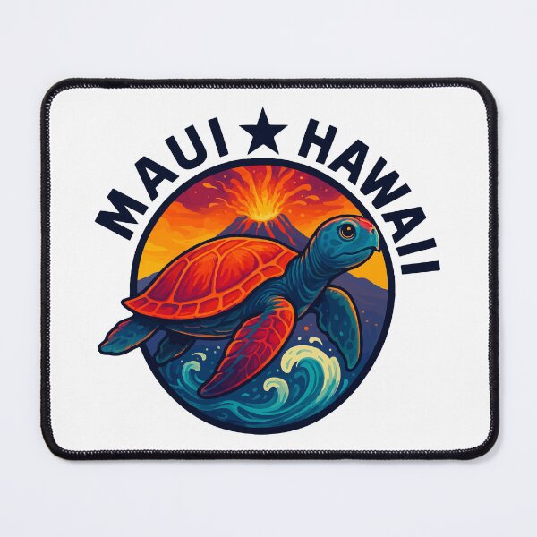 Item preview, Maui - Hawaii (with Black Lettering) designed and sold by VelvetRoom.