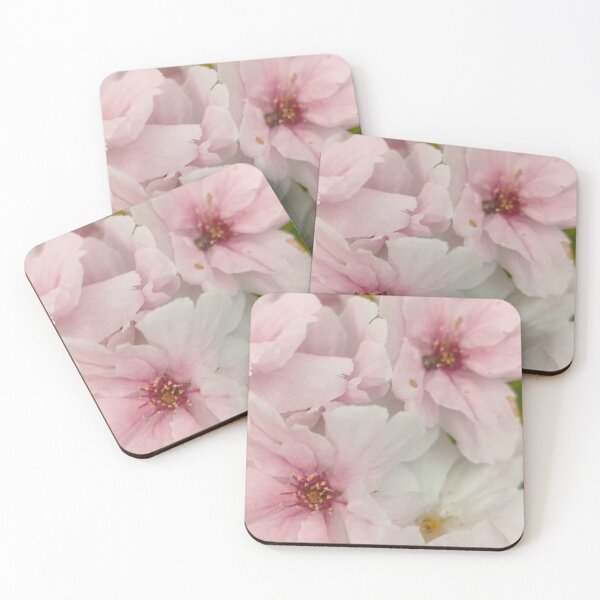 Item preview, Pinkish whitish fresh spring flowers  designed and sold by wallartofmio.