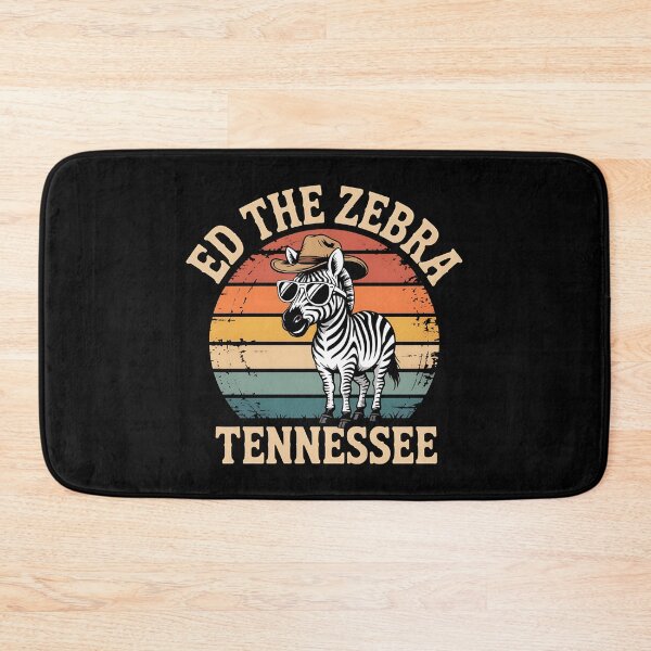 Item preview, Ed The Zebra Tennessee - A fun gift for people with a sense of humor who love animals, retro style, and original t-shirts – especially with a zebra as the star. designed and sold by ZyziowskyArt.