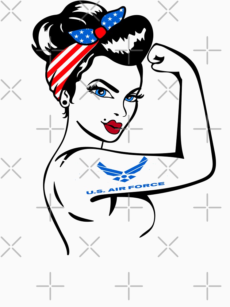Discover Air Force Logo Shirt,Rosie 4th Of July Shirt, Independence Day Shirt, 4th of July Shirt,We Can Do It