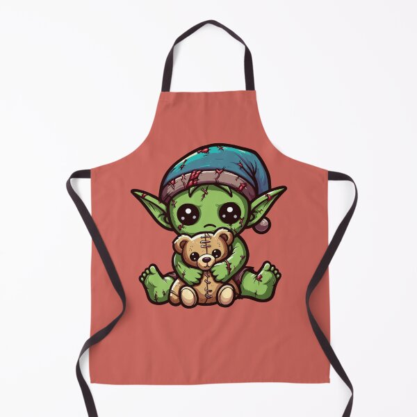 Item preview, Goblin Kid Holding its Teddy Bear designed and sold by Ghost on Toast.