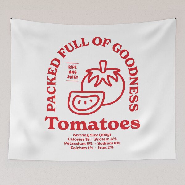 Item preview, Tomatoes, Fruit Nutritional Facts designed and sold by PaulSDesign.