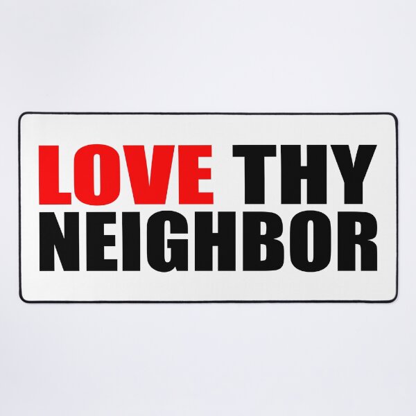 Item preview, Love Thy Neighbor designed and sold by the-craft-shop.