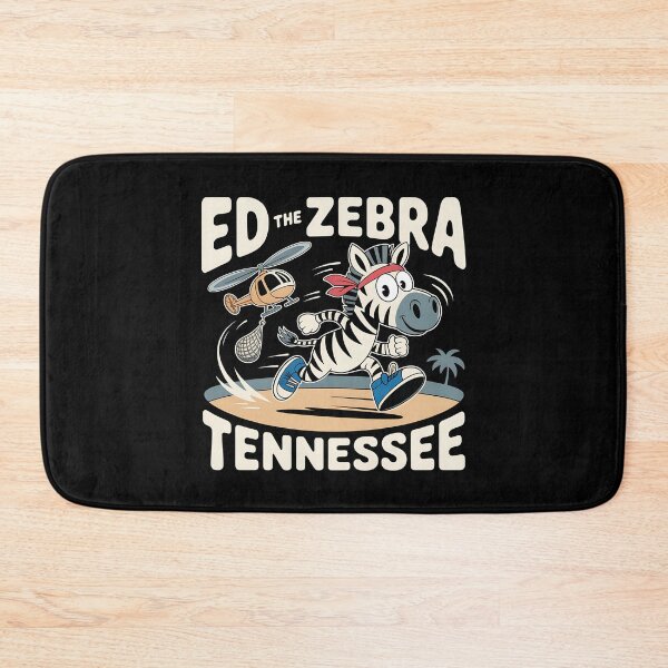 Item preview, Ed The Zebra Tennessee - A fun gift for people with a sense of humor who love animals, retro style, and original t-shirts – especially with a zebra as the star. designed and sold by ZyziowskyArt.