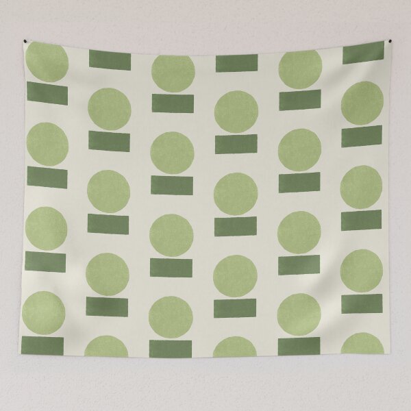 Item preview, Geometric Balance - Green designed and sold by moonlightprint.