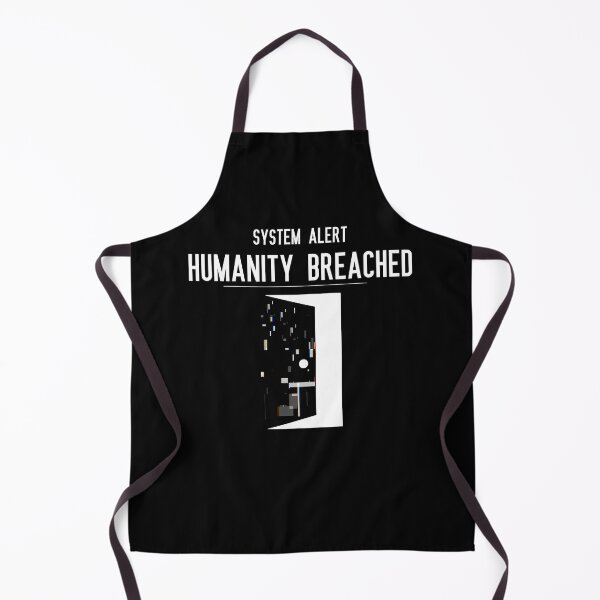 Item preview, System Alert – Humanity Breached (Glitch Door Version) designed and sold by Jdee23.