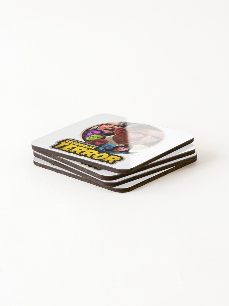 Thumbnail 4 of 5, Coasters (Set of 4), Assignment Terror (1970) designed and sold by BLVDdesign.