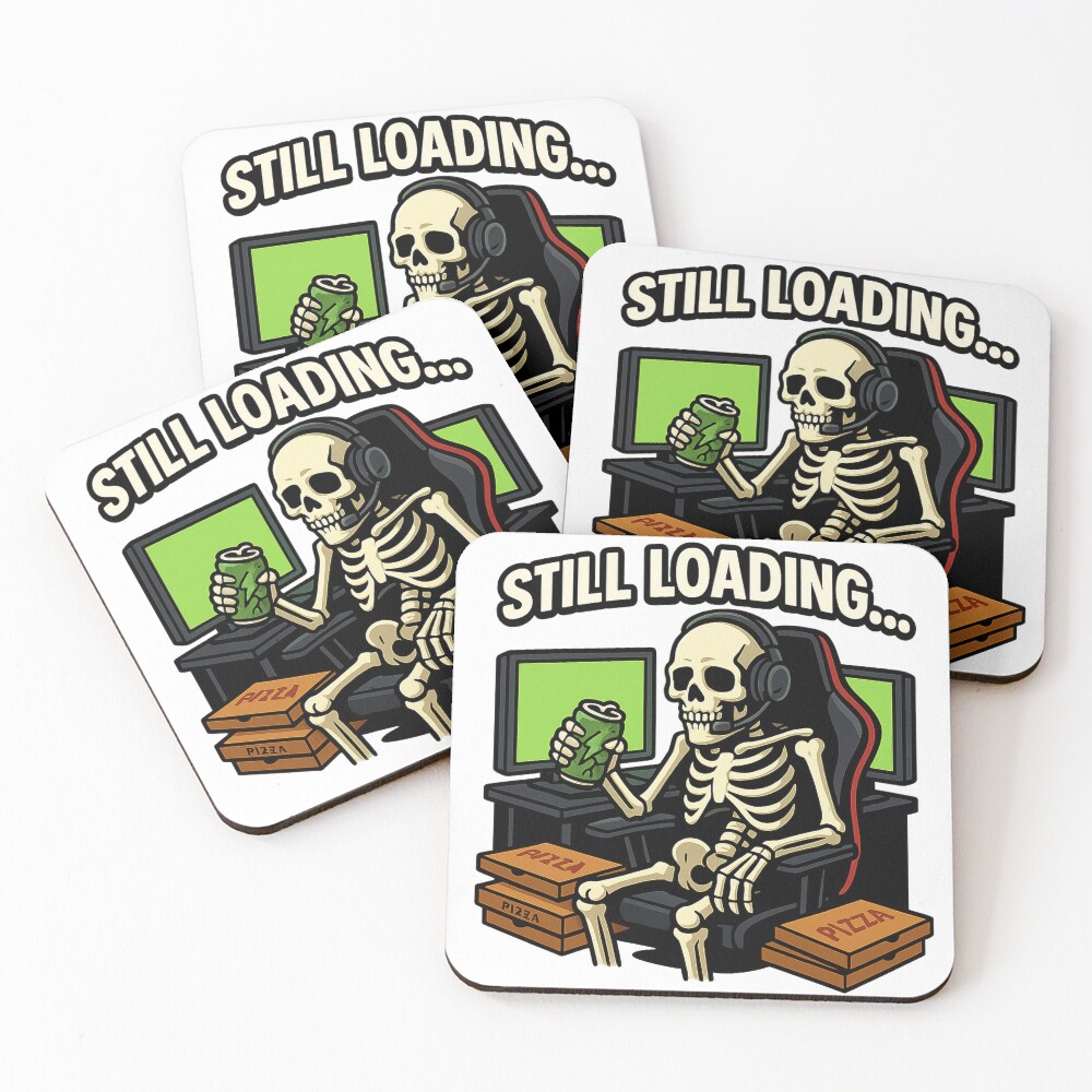 Item preview, Coasters (Set of 4) designed and sold by LevelUpLab.
