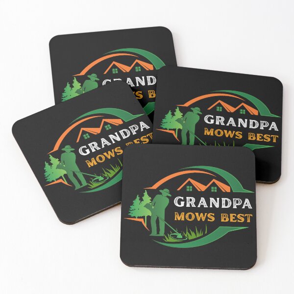 Item preview, Vintage Grandpa Mows Best Gardener Grandpa Lawn Care Gift for Grandpa designed and sold by Zayavca.