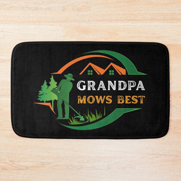Item preview, Vintage Grandpa Mows Best Gardener Grandpa Lawn Care Gift for Grandpa designed and sold by Zayavca.