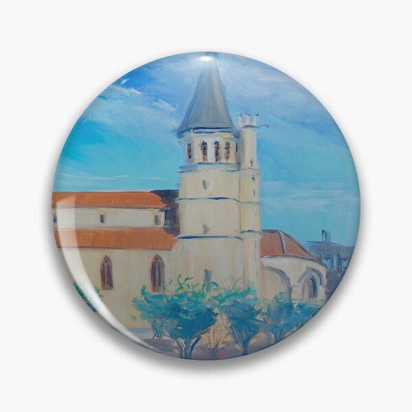 Item preview, La Place de la Madeleine, Béziers - oil painting designed and sold by Autignac-Artist.