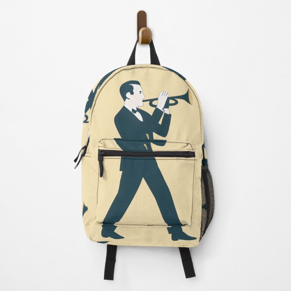 Item preview, Retro Jazz Trumpet Player – Vintage Musician Illustration designed and sold by Shoot-The-Moon.