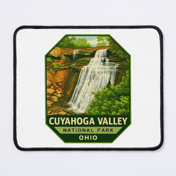 Item preview, Cuyahoga Valley National Park Retro Nature Design designed and sold by Ismeal Von.