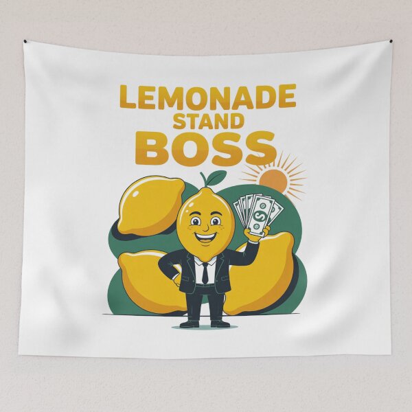 Item preview, Lemonade Stand Boss designed and sold by SignumShop.
