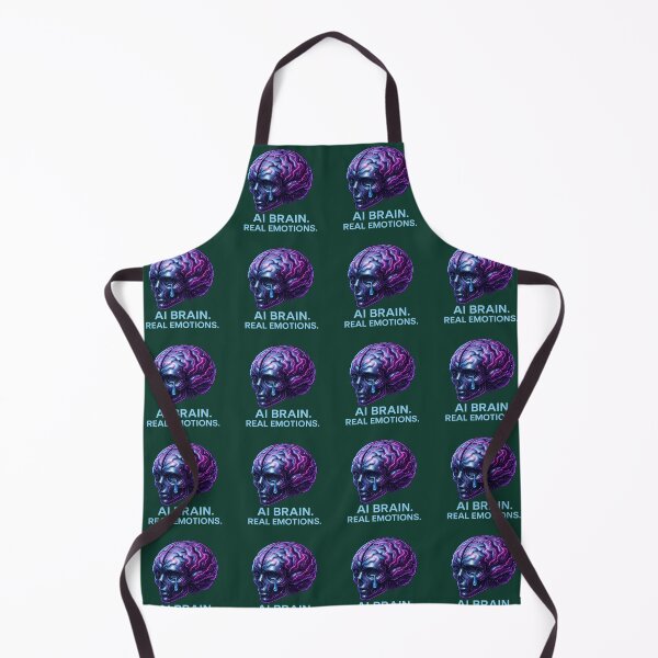 Item preview, AI Brain, Real Emotions” – Futuristic Feelings Series designed and sold by Spiking11.