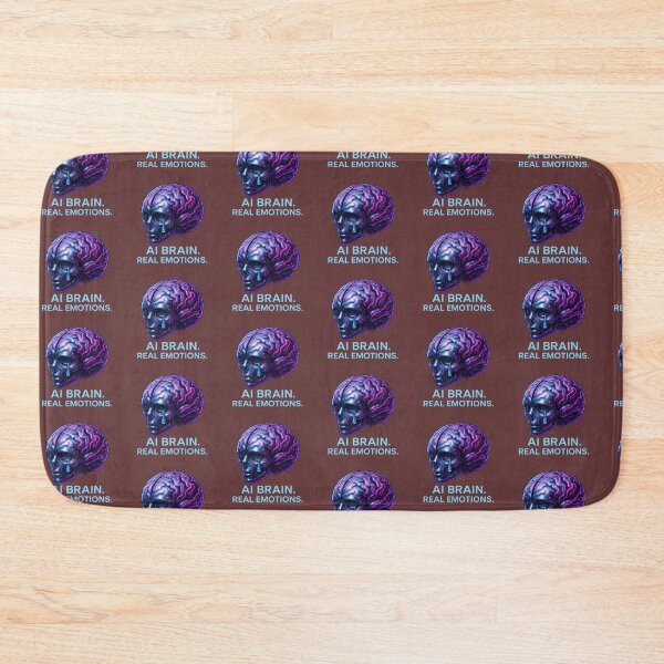 Item preview, AI Brain, Real Emotions” – Futuristic Feelings Series designed and sold by Spiking11.