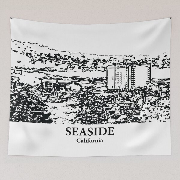Item preview, Seaside - California designed and sold by Lakeric Cityscapes.